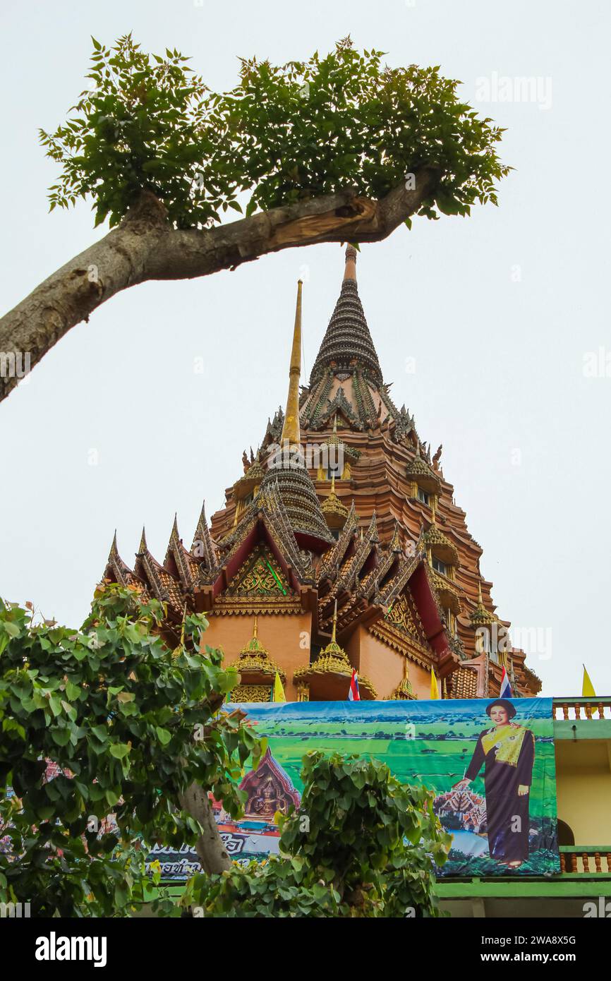Kanchanaburi, Thailand - June 2, 2020 Tiger Cave Temple (Wat Tham Suea), Tha Muang District, Kanchanaburi,Thailand. Stock Photo