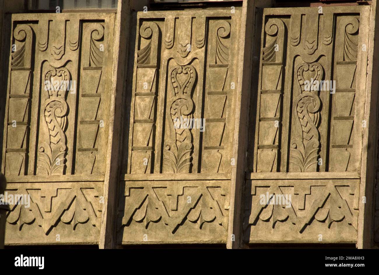Art Deco architecture in Los Angeles, California, USA Stock Photo - Alamy