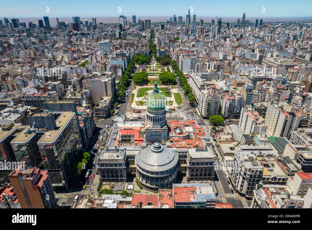 Beautiful Aerial View Of The Argentina Flag Waving The Palace Of The Beautiful aerial view of the argentina flag waving the palace of the