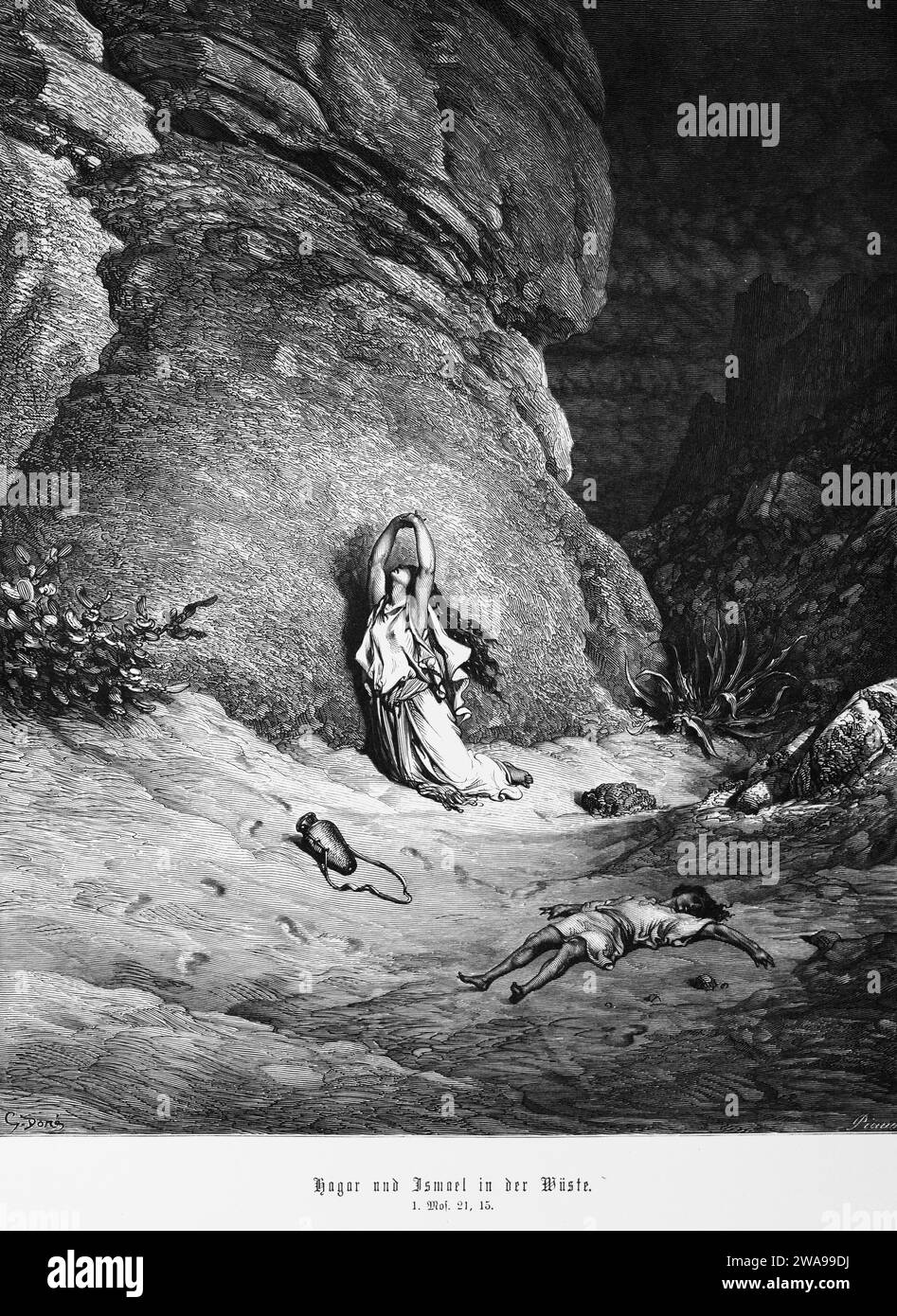 Hagar bible Black and White Stock Photos & Images Alamy