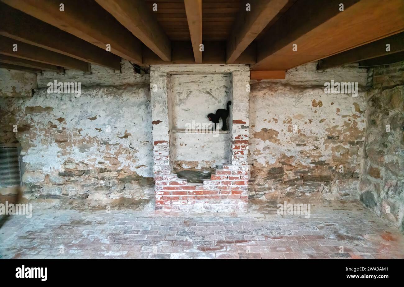 Inside The Edgar Allan Poe National Historic Site in Philadelphia