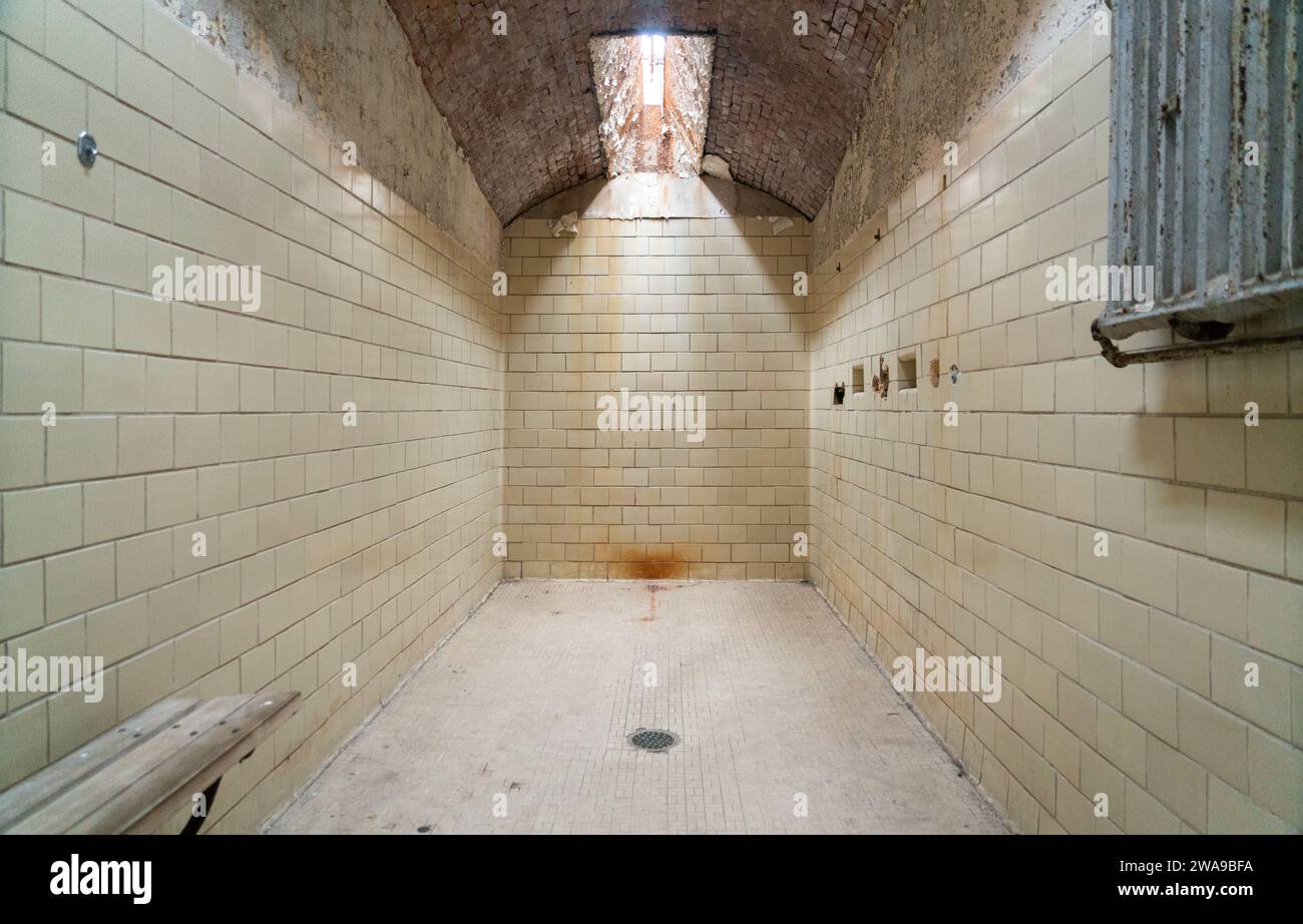 The Showers at Eastern State Penitentiary, Prison in Philadelphia