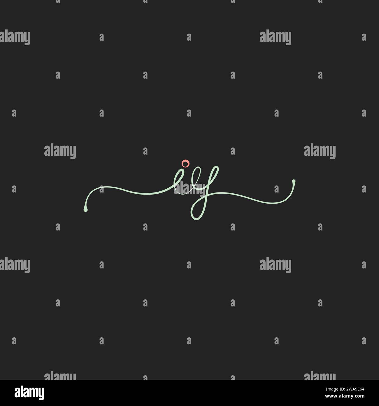 Alphabet Initials logo IY, YI, I and Y Stock Vector Image & Art - Alamy