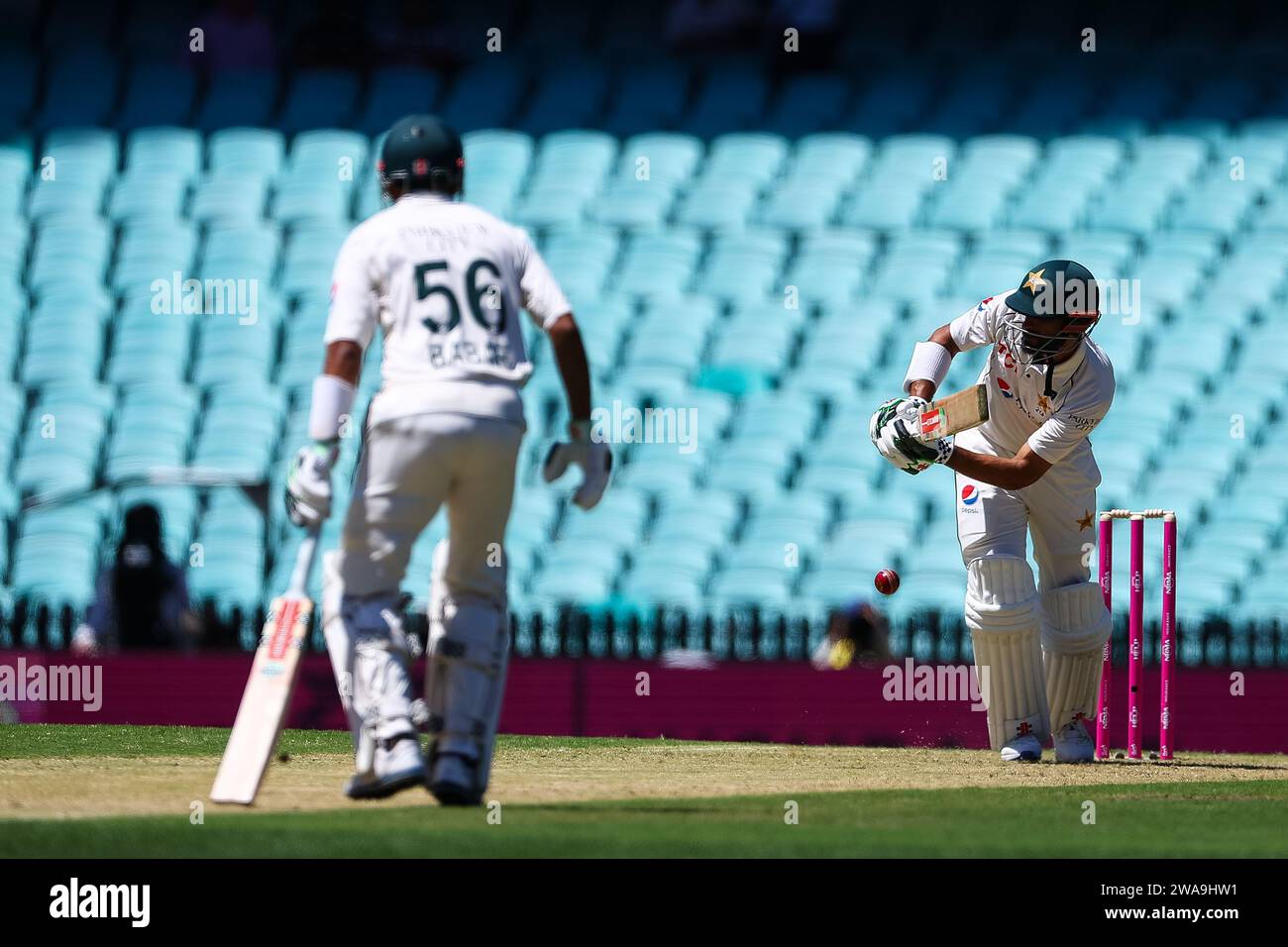 Sydney Cricket Ground, Sydney, Australia. 3rd Jan, 2024. International Test Cricket, Australia