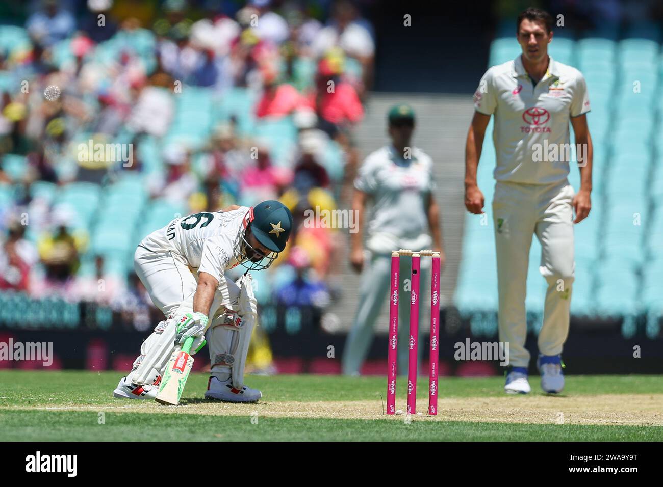 Sydney Cricket Ground, Sydney, Australia. 3rd Jan, 2024. International Test Cricket, Australia