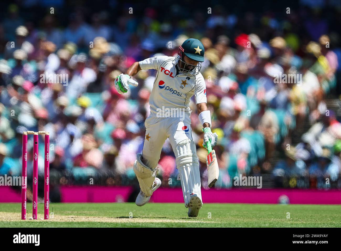 Sydney Cricket Ground, Sydney, Australia. 3rd Jan, 2024. International Test Cricket, Australia