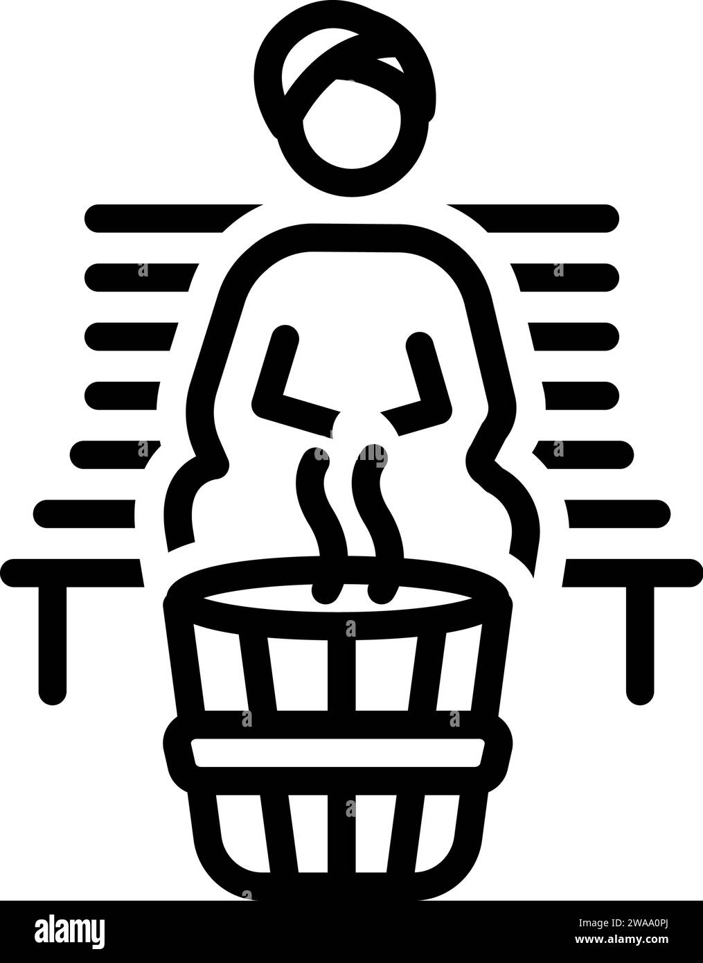 Icon for sauna,bath Stock Vector Image & Art - Alamy