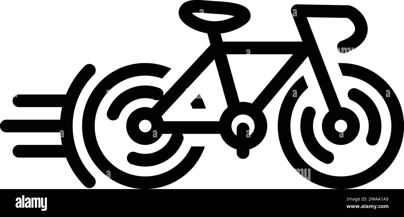 Icon for cycle,race Stock Vector