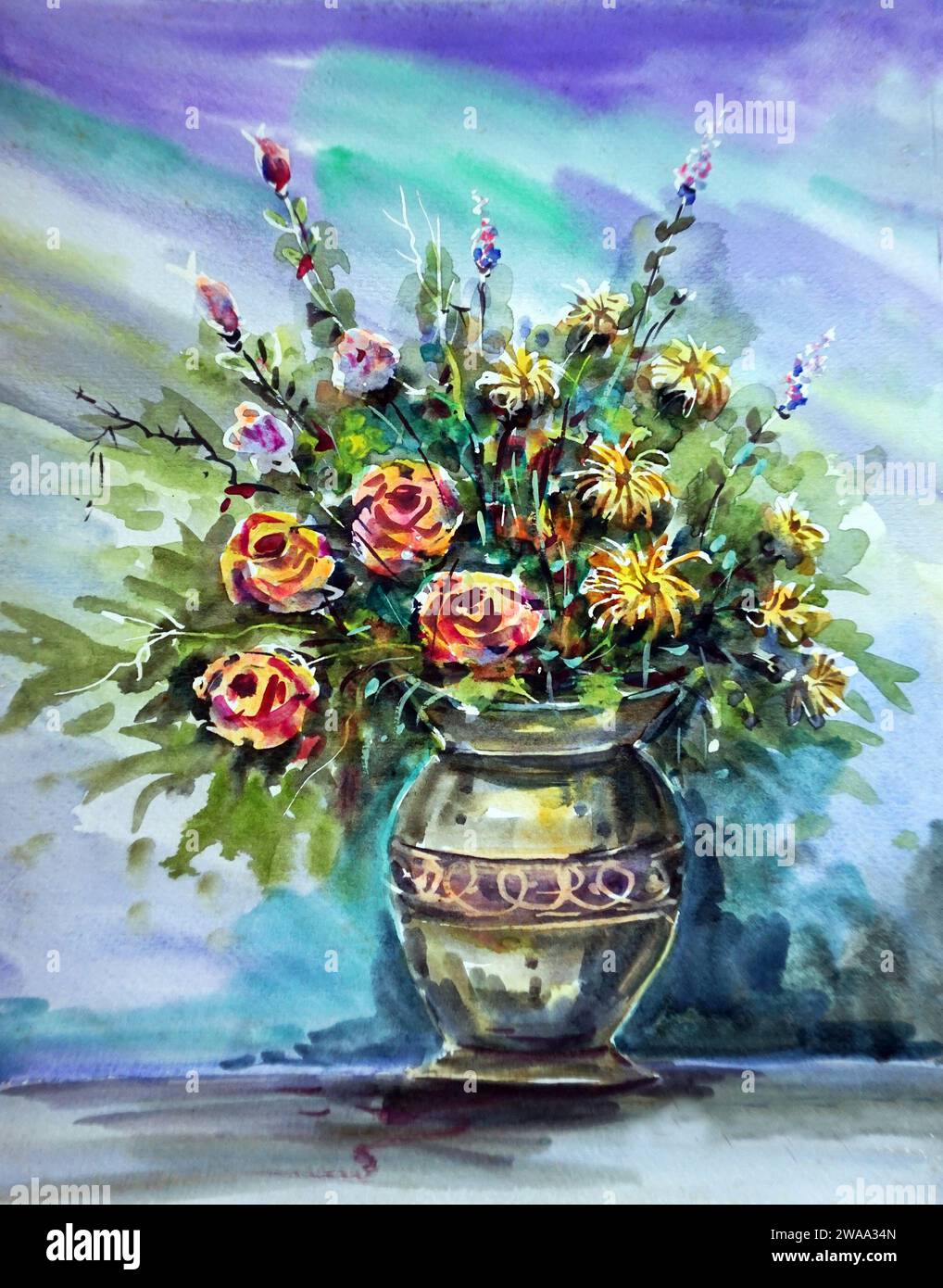 Flower Vase Painting Acrylic Hi res Stock Photography And Images Alamy Flower Vase Painting Acrylic Hi res Stock Photography And Images Alamy