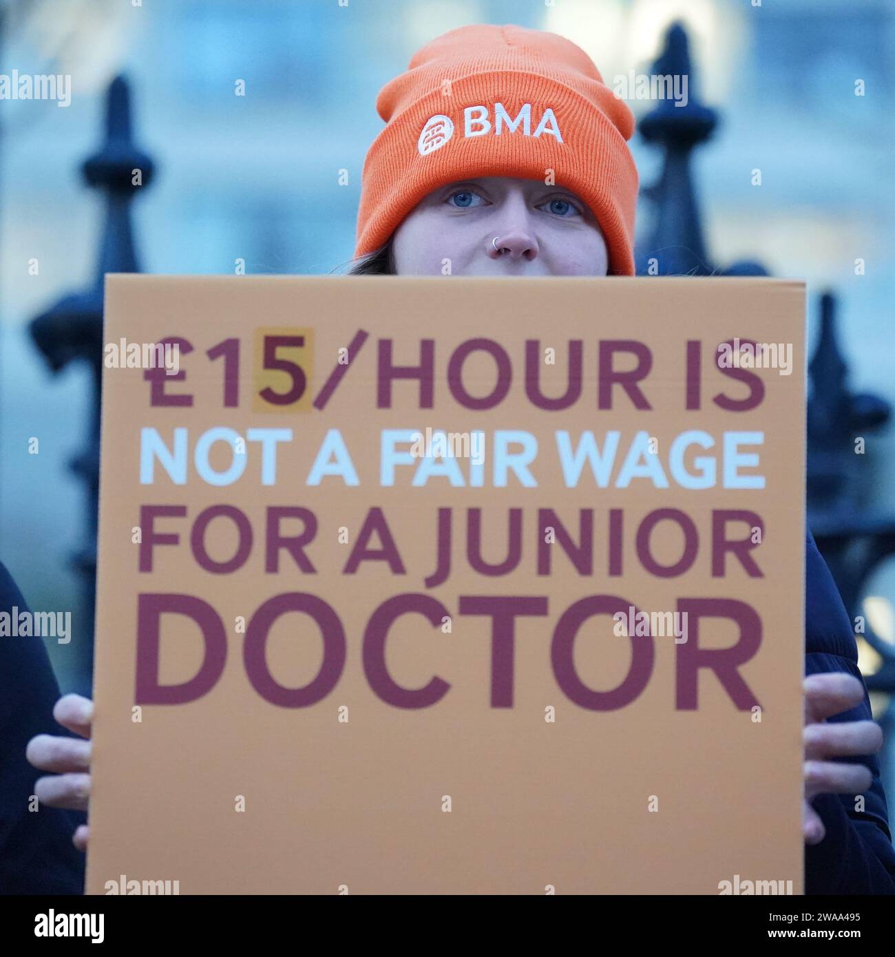 Junior doctors and members of the British Medical Association (BMA ...