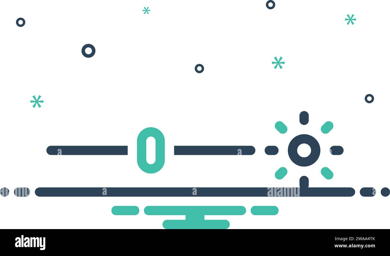 Brightness screen Cut Out Stock Images & Pictures - Alamy