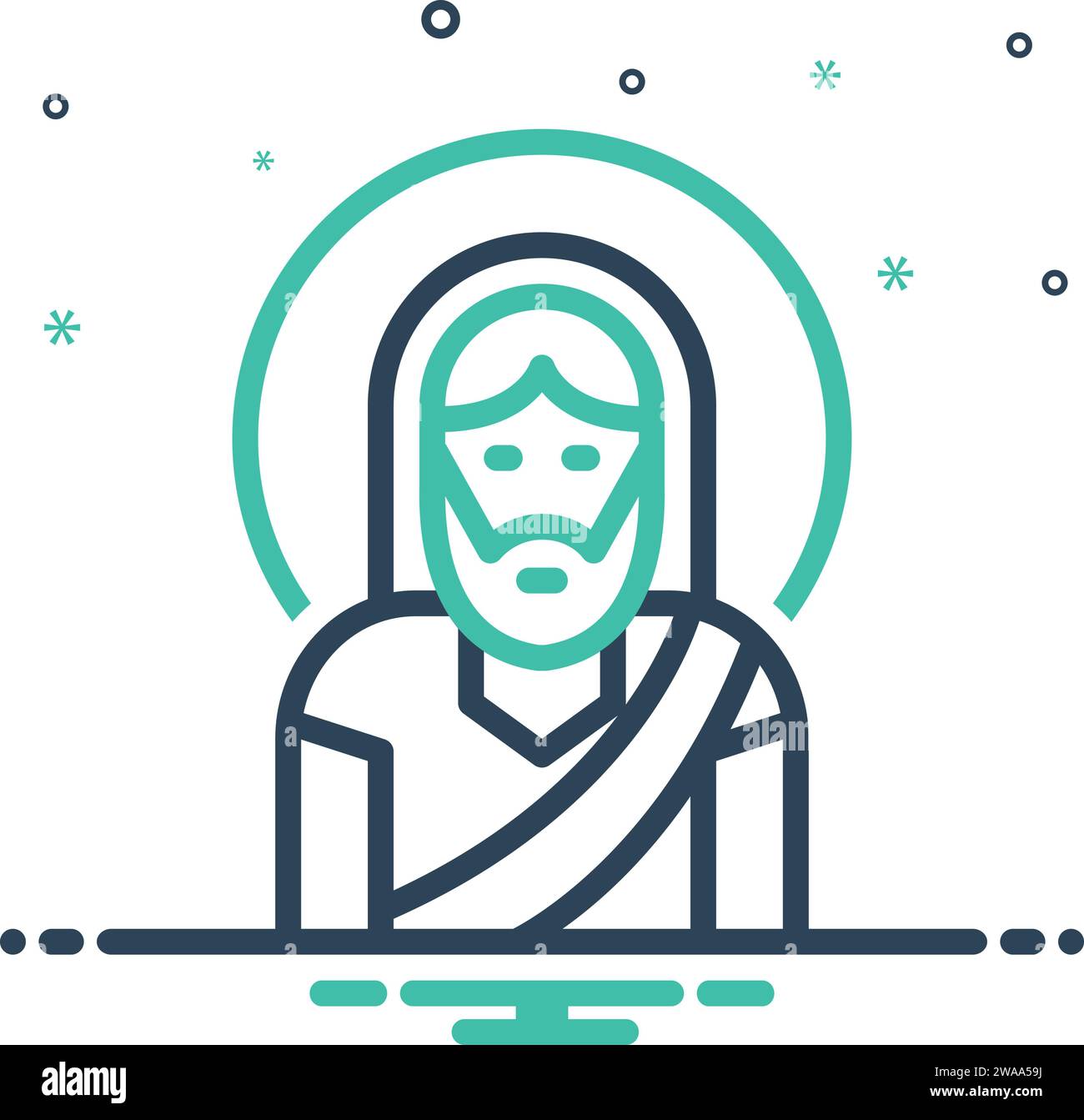 Icon for christ,jesus Stock Vector Image & Art - Alamy