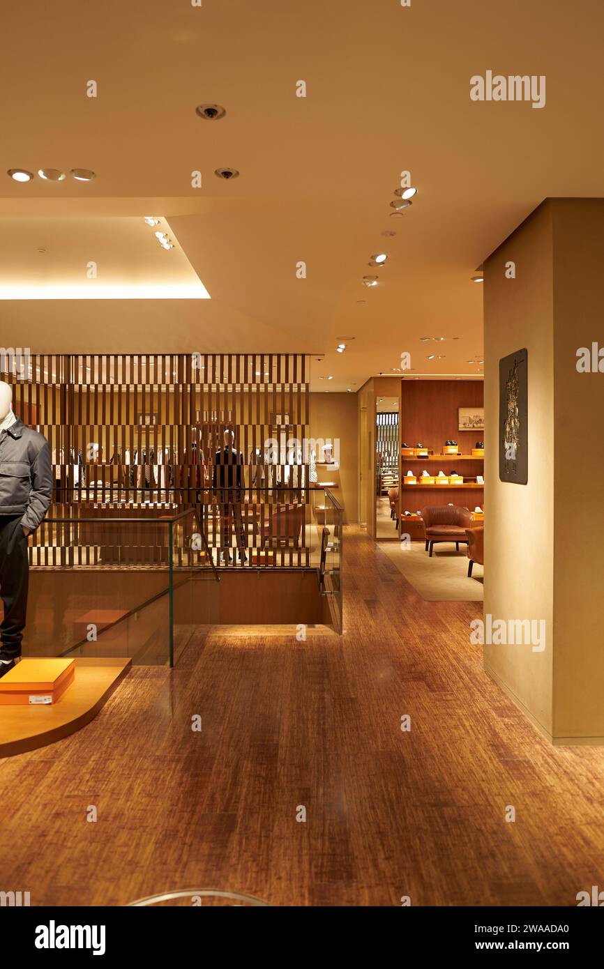 SINGAPORE NOVEMBER 05, 2023 Hermes store in the Shoppes at Marina