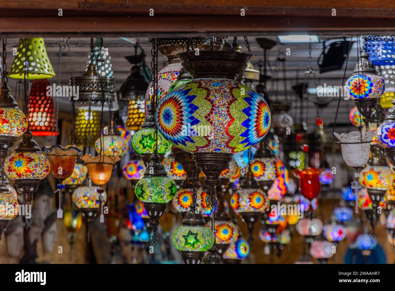 Souvenir shop Stock Photo