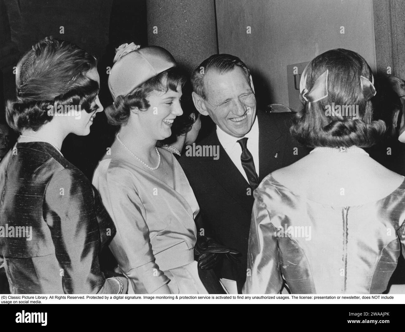 Margrethe II of Denmark. Here with her sisters Princess Bendikte and