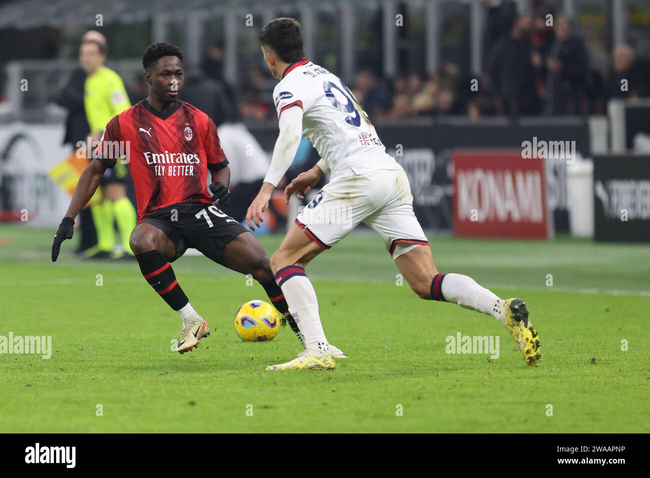 Milan, Italy. 02nd Jan, 2024. January 2 2024 Milan Italy sport