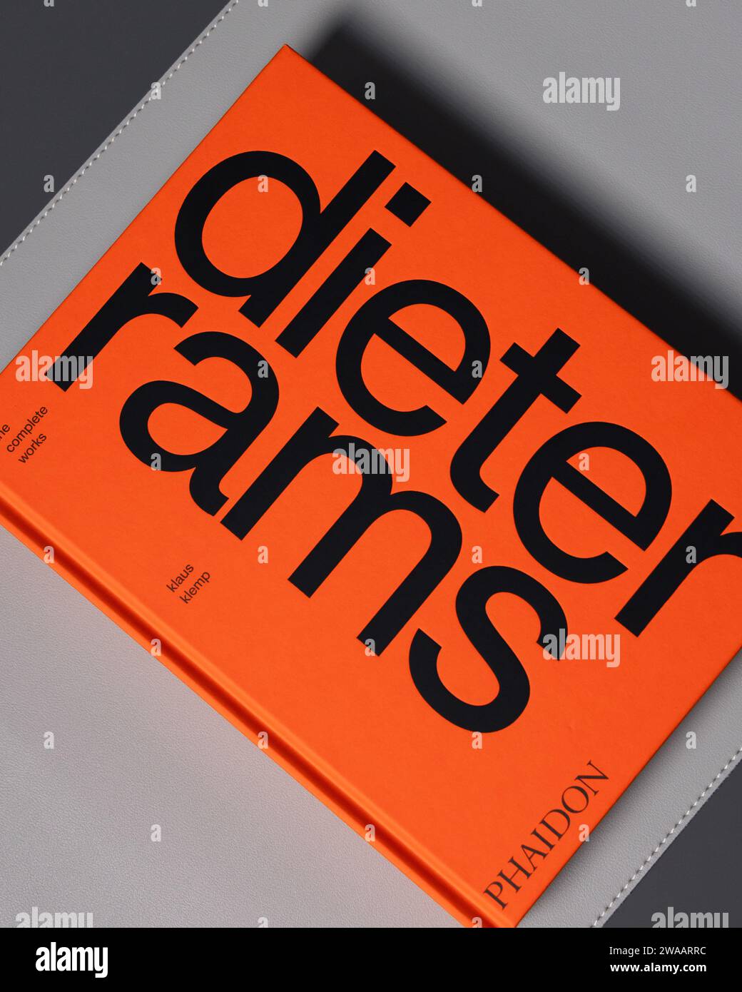 LONDON - DECEMBER 27, 2023: Dieter Rams product design book