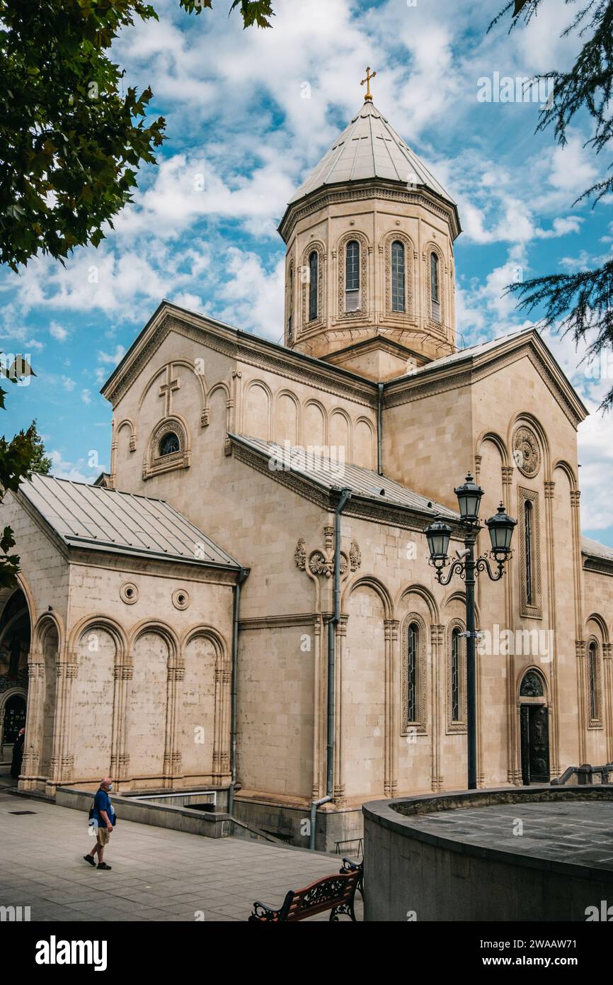 The Kashveti Church of St George in Shota Rustaveli avenue in ...