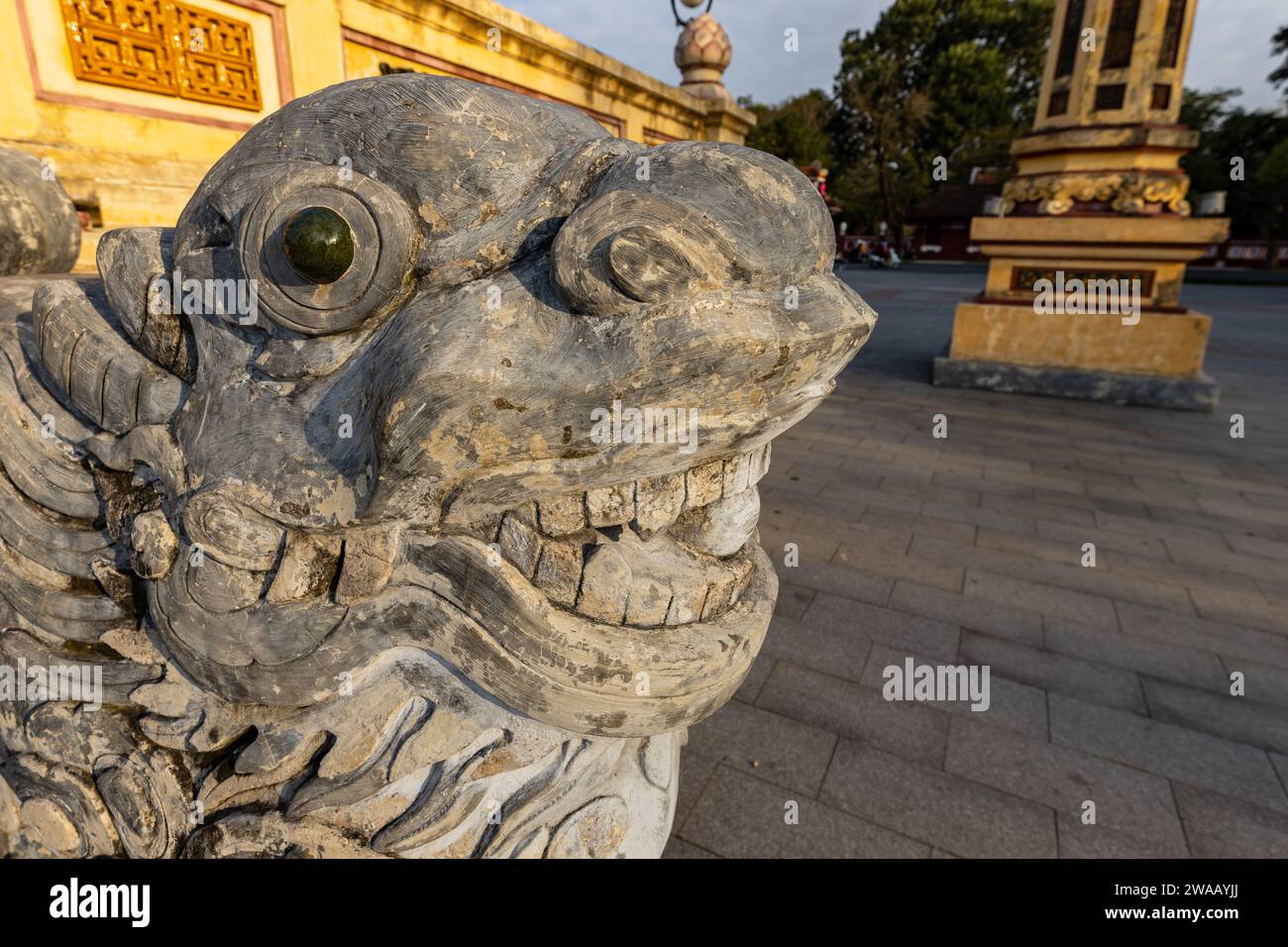 Monuments of Hue in Vietnam Stock Photo