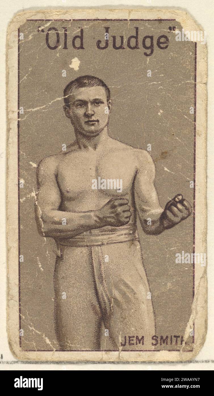 Jem Smith (boxer) from the Old Judge series (N167) for Old Judge ...