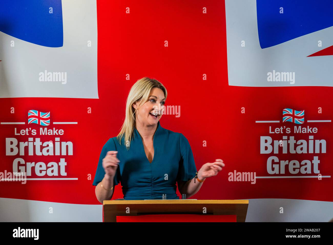 London, UK. 3rd Jan, 2024. Alex Phillips Culture spokesperson 2024