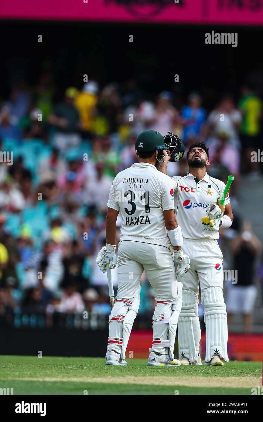 Sydney Cricket Ground, Sydney, Australia. 3rd Jan, 2024. International