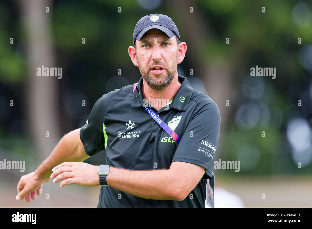 Sydney, Australia. 03rd Jan, 2024. Coaching assistant, Antoni Jagarinec