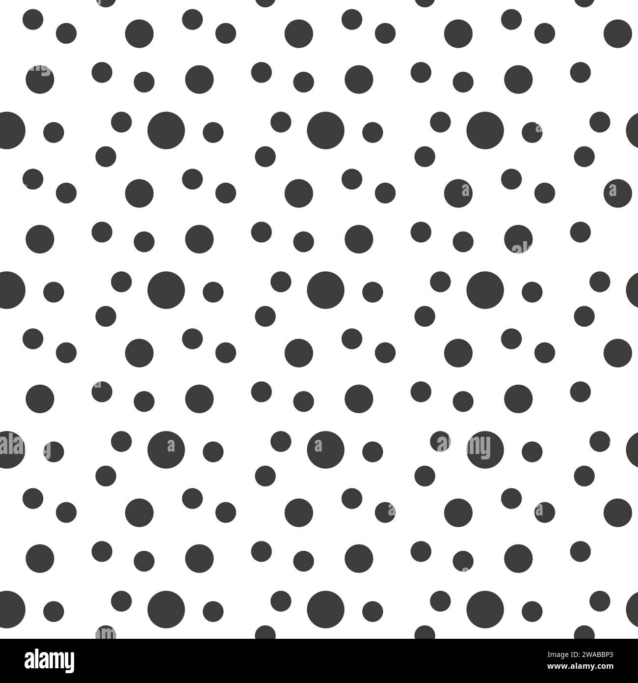 Vector seamless black white circles hi-res stock photography and images ...