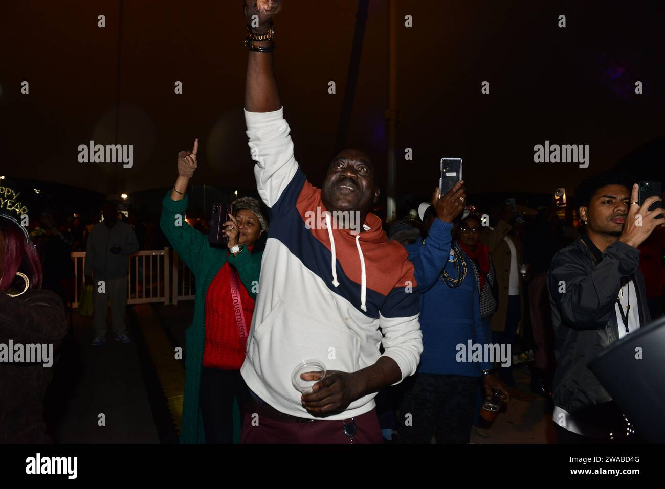 Miramar, USA. 31st Dec, 2023. MIRAMAR, FLORIDA DECEMBER 31 Atmosphere during the 2024 New