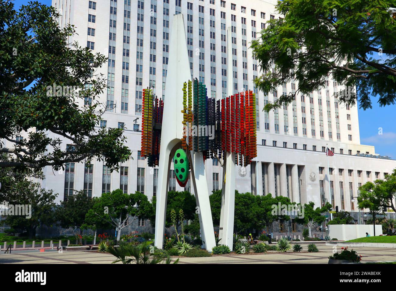Los Angeles, California Public Art "Triforium" by artist Joseph Young