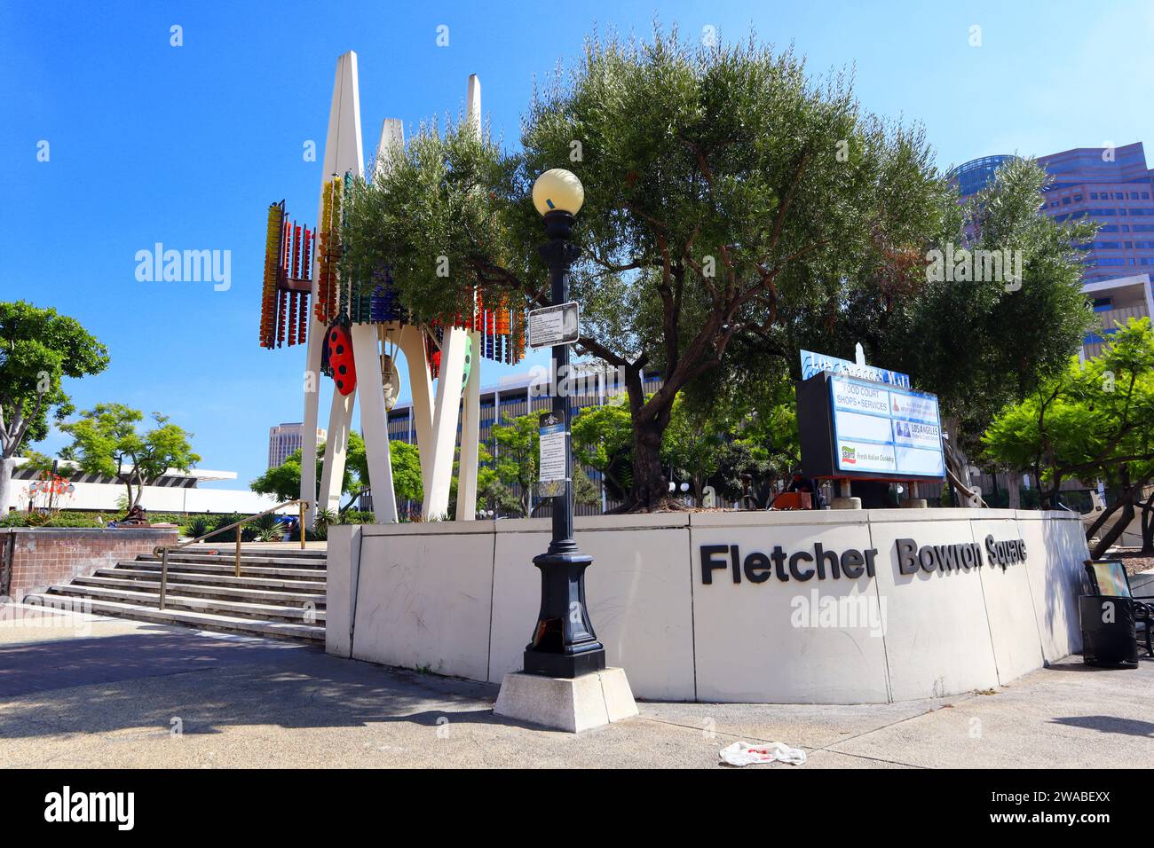 Los Angeles, California Public Art "Triforium" by artist Joseph Young