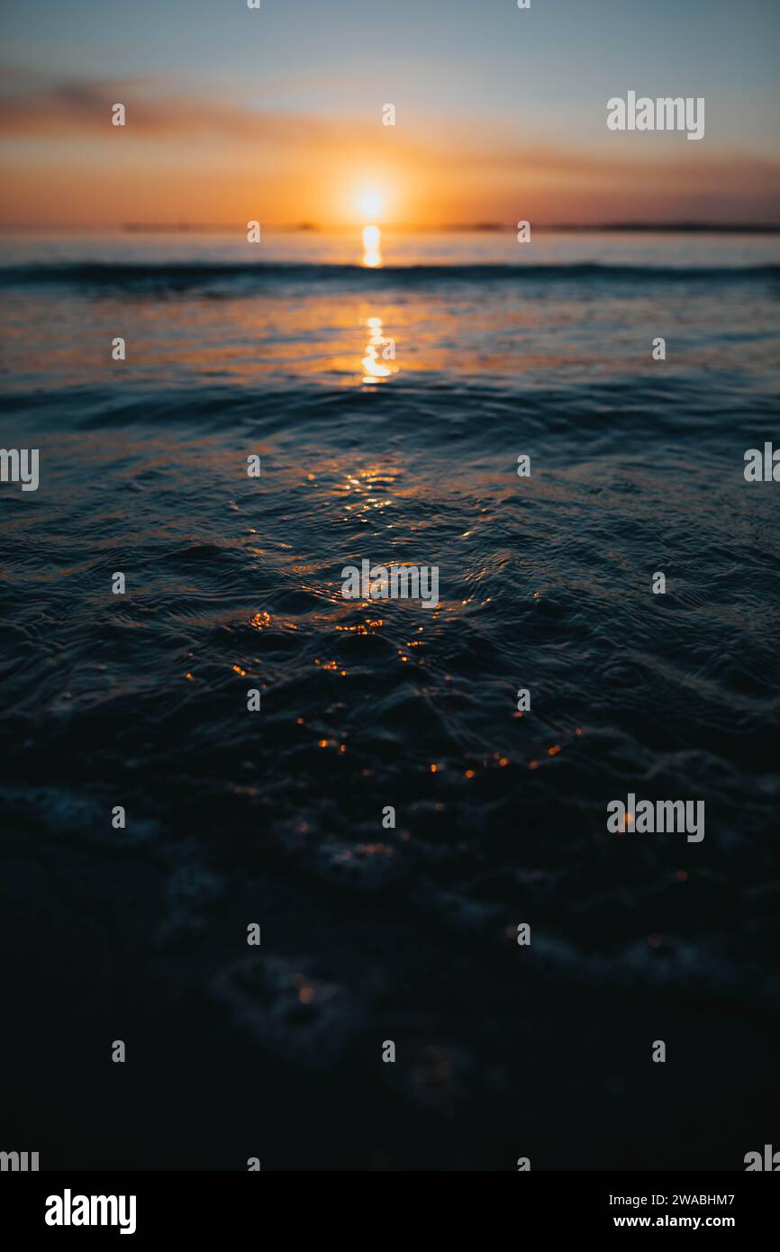 Beautiful dynamic sunset over hi-res stock photography and images - Alamy