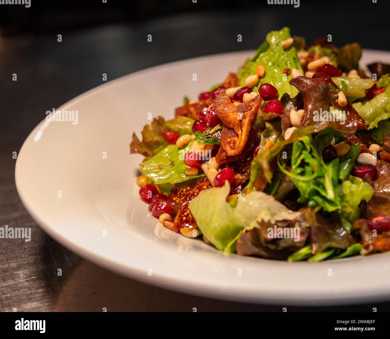 Tasty salad Stock Photo