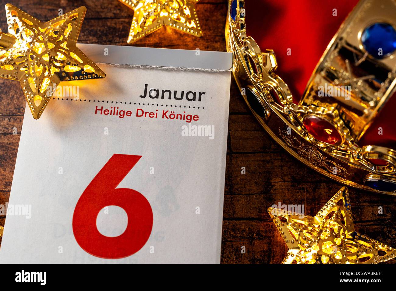 3 January 2025 Epiphany holiday on January 6 on a calendar page next