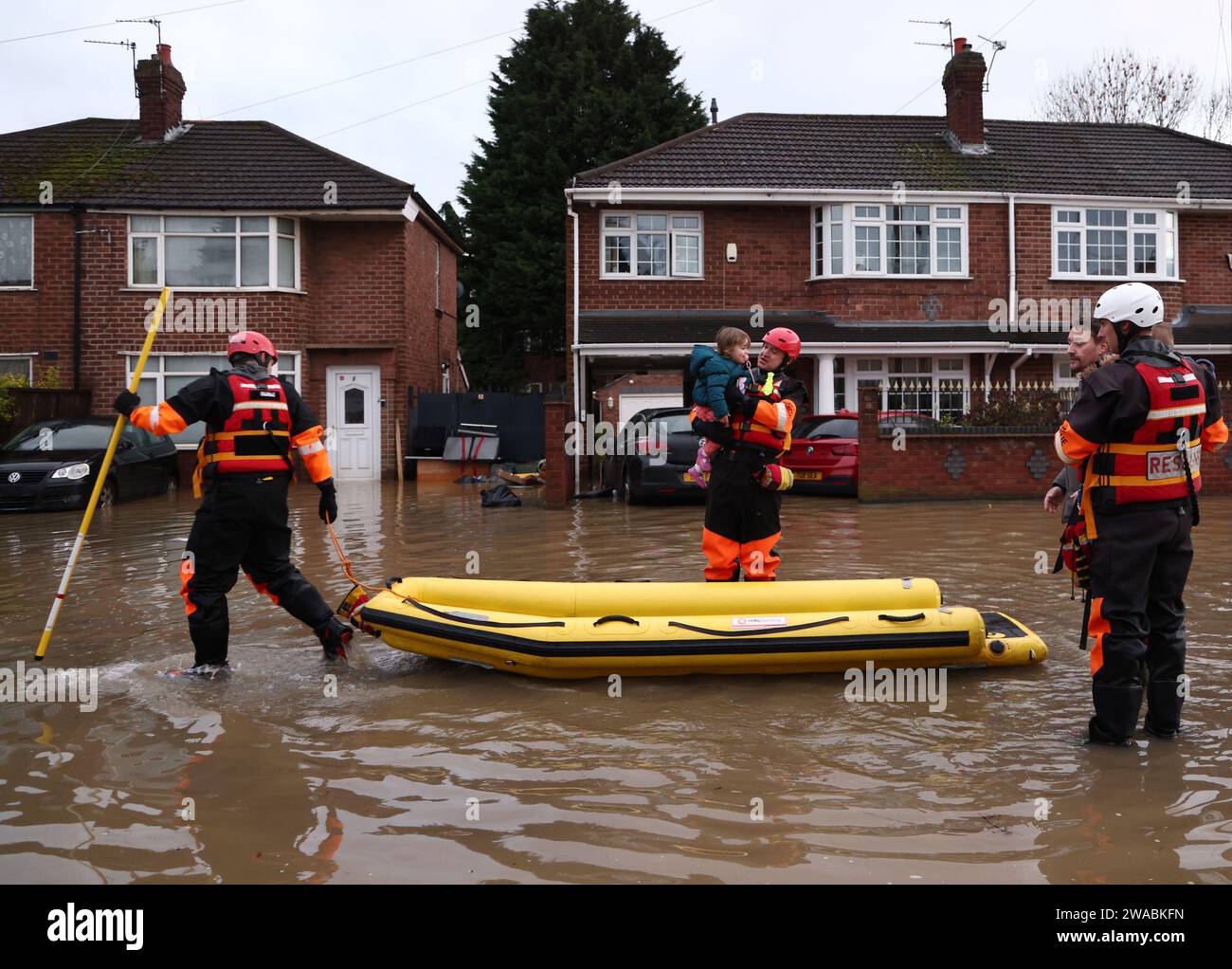 Loughborough, Leicestershire, UK. 3rd January 2024. UK weather. Fire