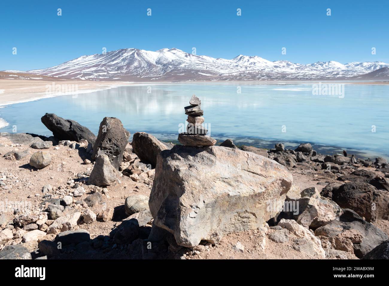 Paisajes de Bolivia Stock Photo