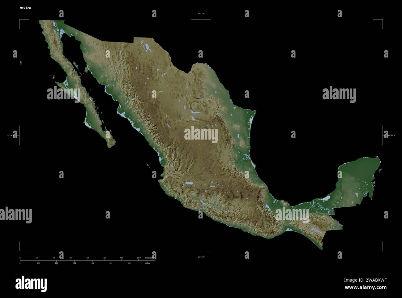 Shape of a Pale colored elevation map with lakes and rivers of the