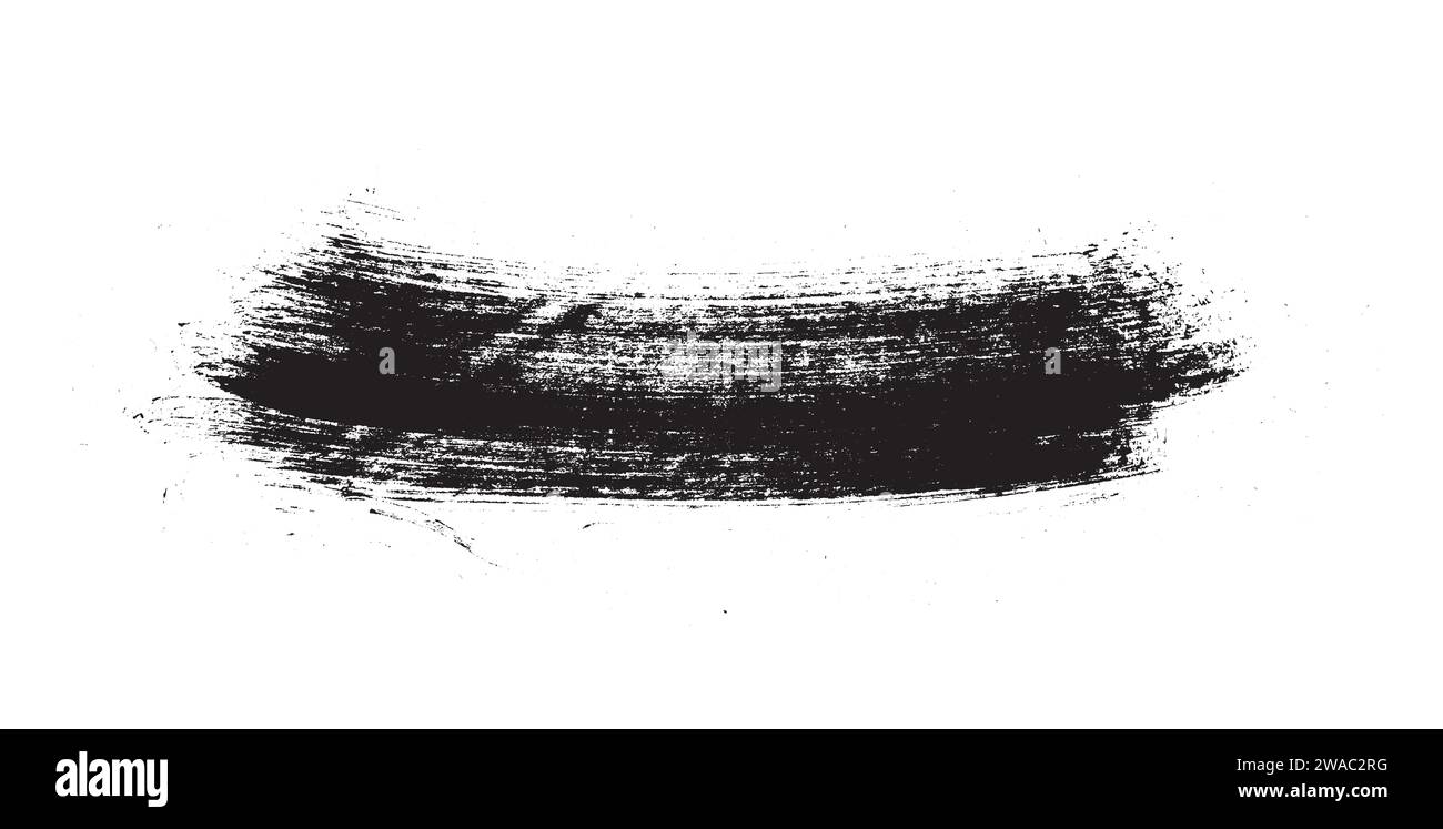 Black dried paint splattered in dirty style Stock Vector Image & Art