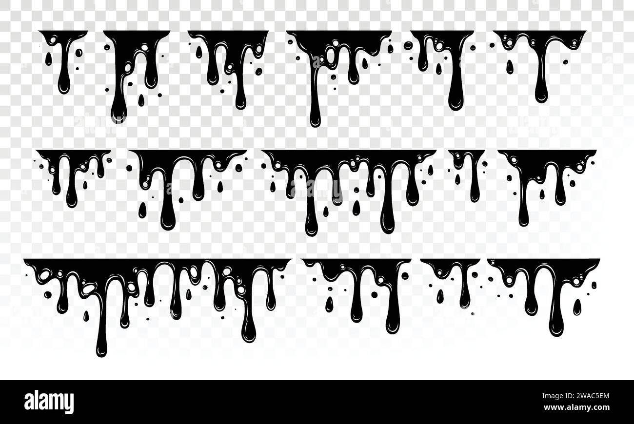 Paint dripping. Dripping liquid. Paint flows. Current paint, stains