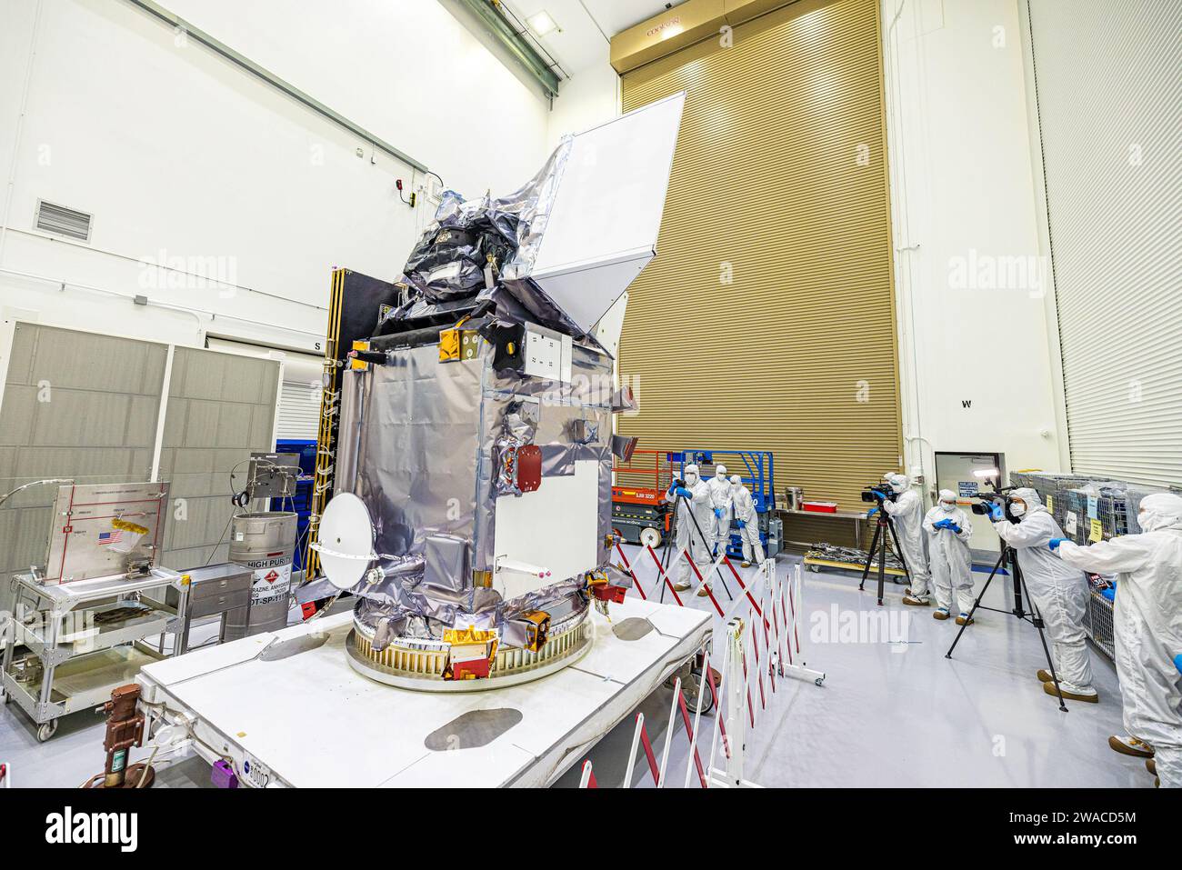 NASA invites media to view the PACE spacecraft set to launch January