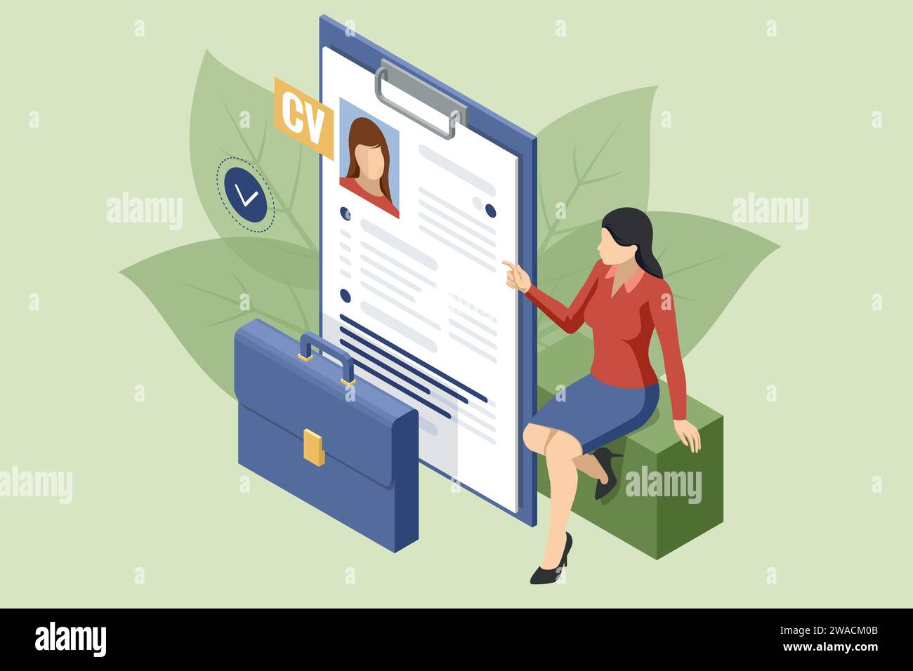 Isometric Online documentation database and digital file storage system or software. Archive managing online digital database Stock Vector