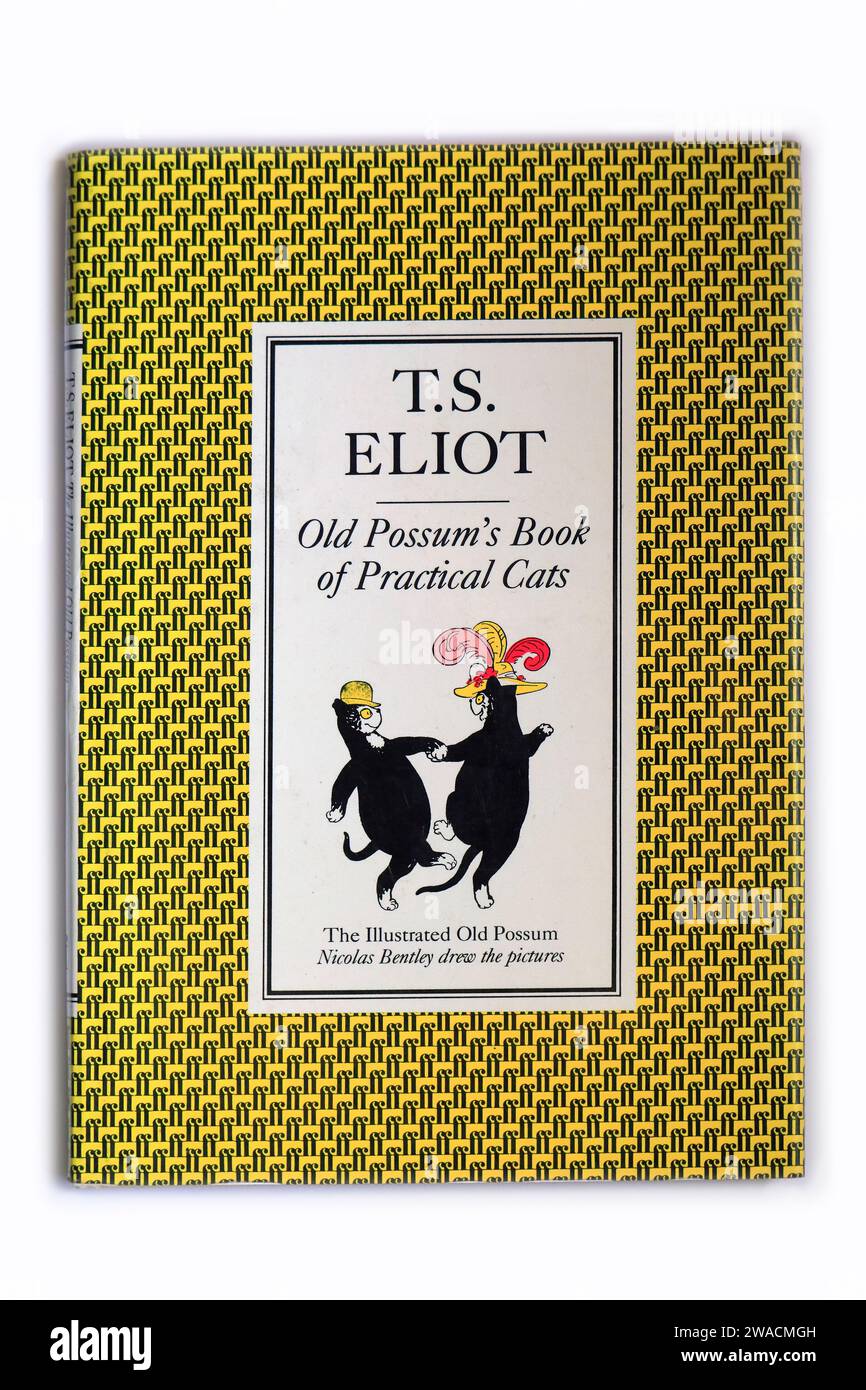 Old possums book of practical cats by t s eliot Cut Out Stock Images ...