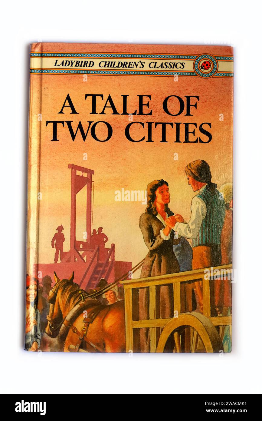 A Tale of Two Cities - Ladybird edition front cover on white background ...