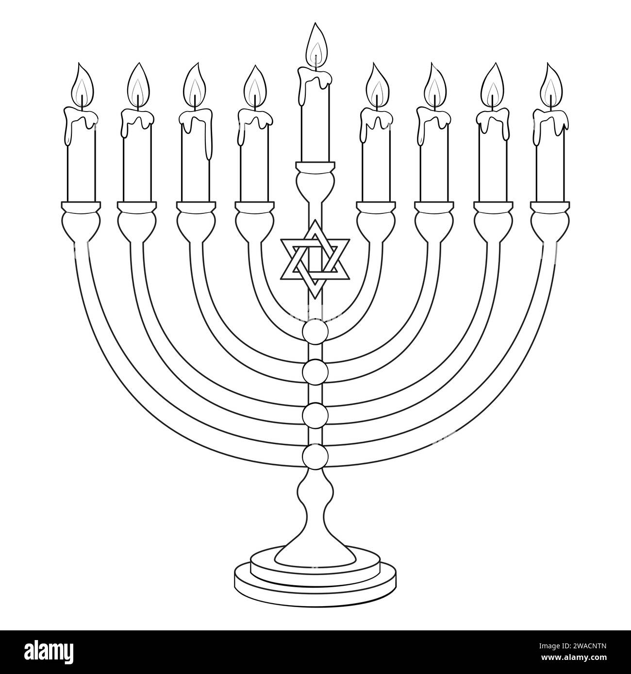 Candlestick holders Stock Vector Images Alamy