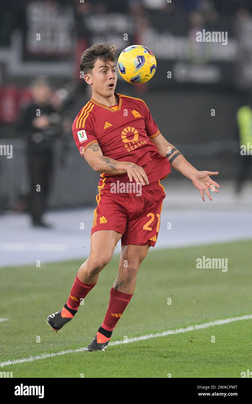 Stadio Olimpico, Rome, Italy. 3rd Jan, 2024. Coppa Italia Football ...