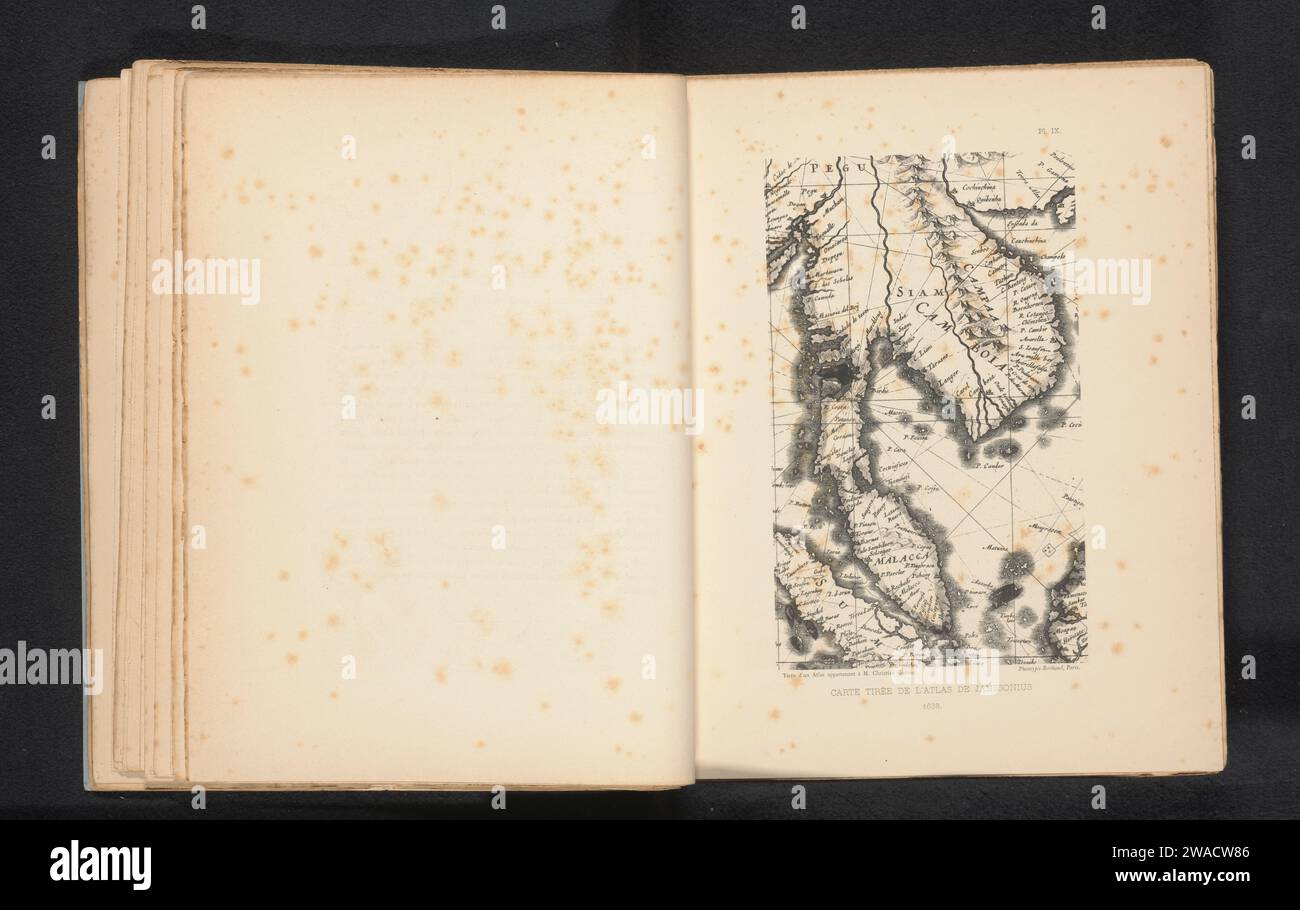 Asia map 1890 hi-res stock photography and images - Alamy