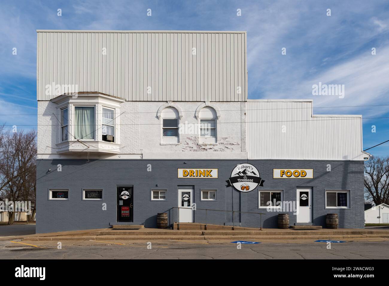 Odell, Illinois United States January 2nd, 2024 Exterior of