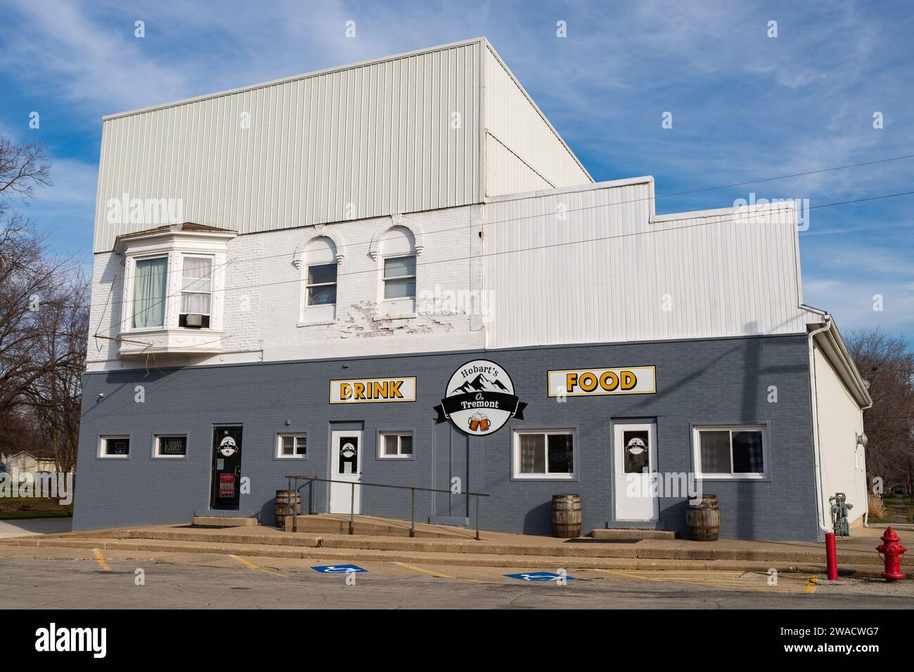 Odell, Illinois United States January 2nd, 2024 Exterior of