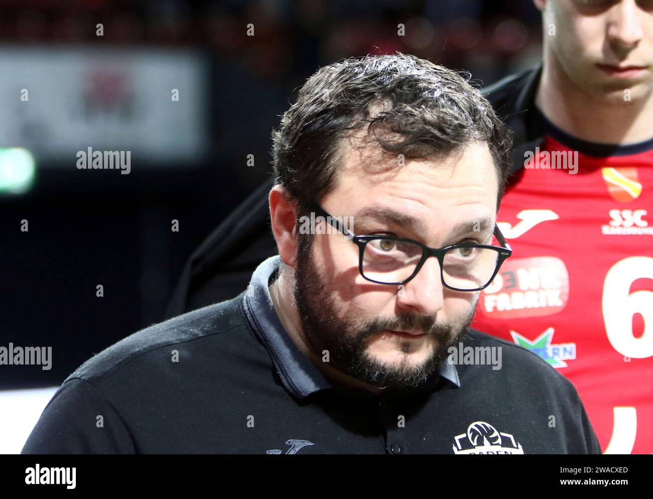 coach Antonio BONELLI (Karlsruhe), HeVolleyballl, Bundesliga 20223/24