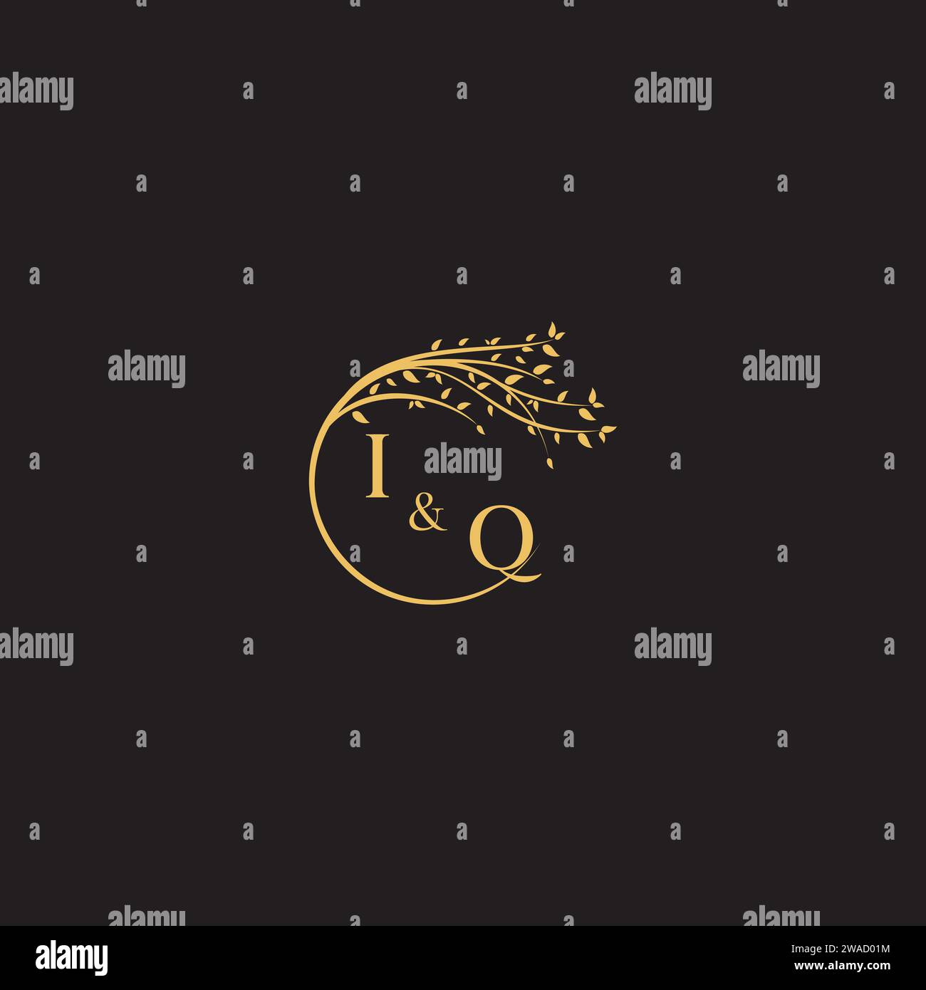 IQ nature tree concept in high quality professional design that will print well across any print media Stock Vector